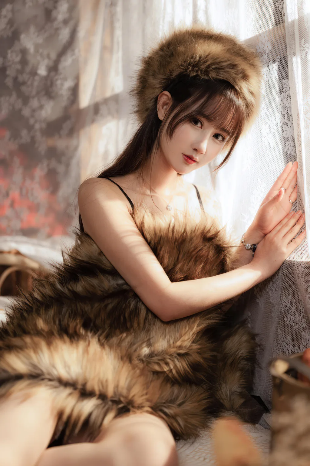 图片[25]-羽生三未图集 – 冬之恋歌[37P]-萌味圈