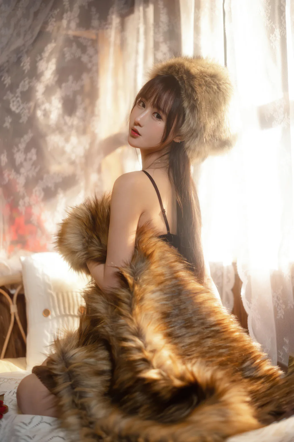 图片[33]-羽生三未图集 – 冬之恋歌[37P]-萌味圈