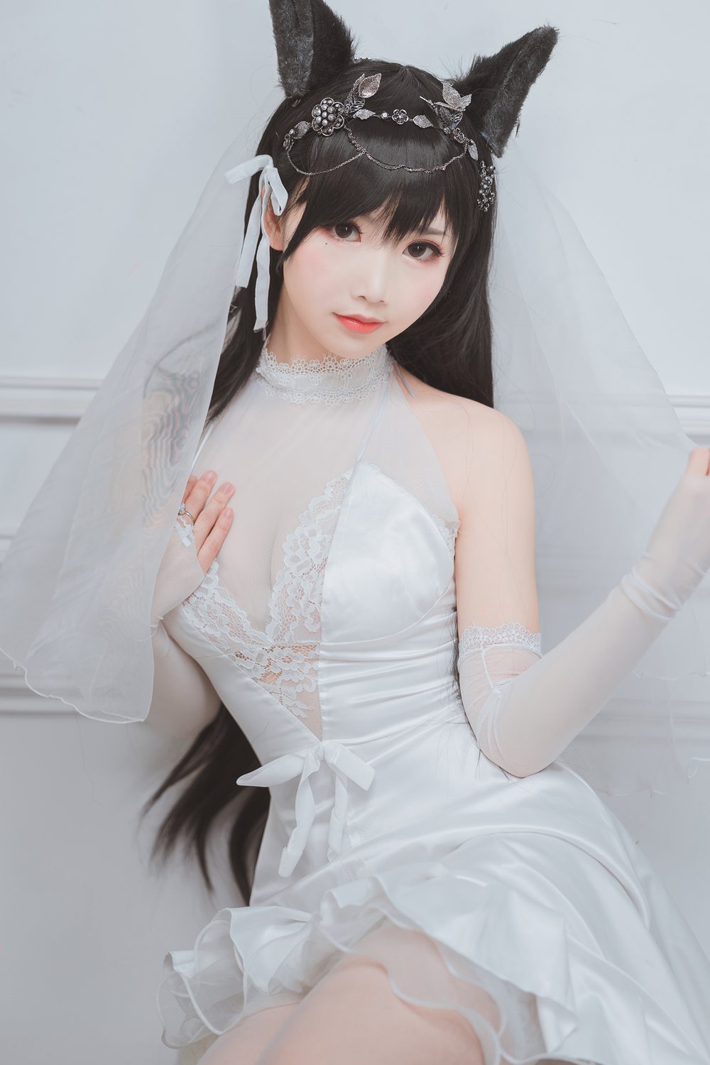 图片[2]-网红Coser@面饼仙儿 爱宕花嫁 在线浏览-萌味圈