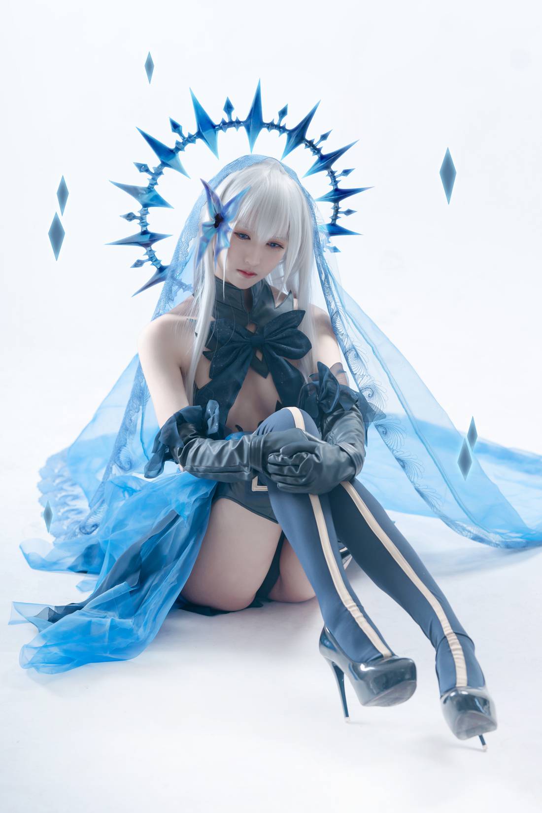 图片[2]-网红Coser@鳗鱼霏儿 狂三 折纸 在线浏览-萌味圈