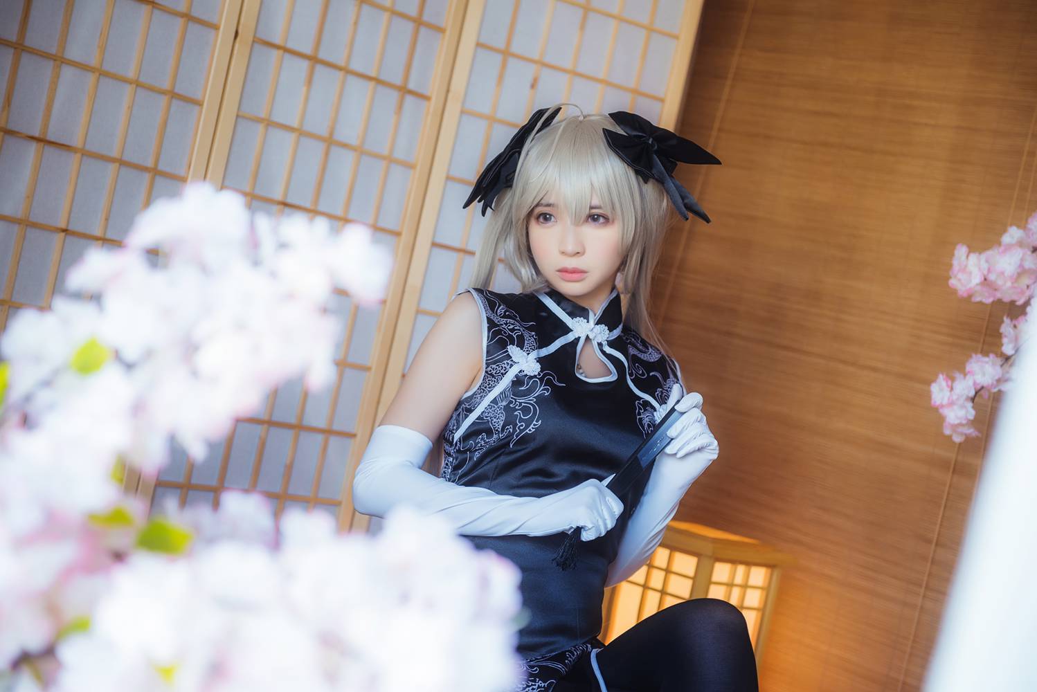 图片[2]-网红Coser@疯猫ss 穹妹旗袍 在线浏览-萌味圈