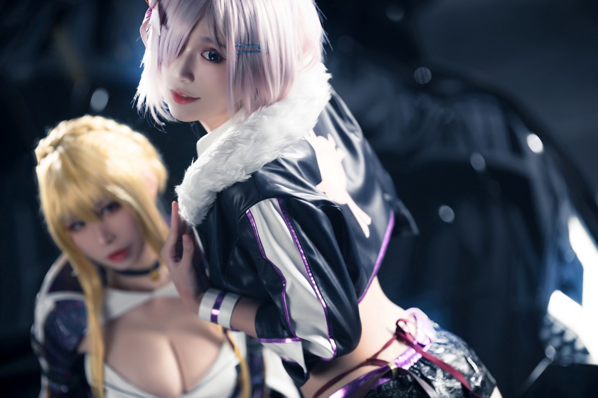 图片[2]-人气动漫Coser@爱老师_PhD 玛修 黑枪呆 同人赛车 在线浏览-萌味圈