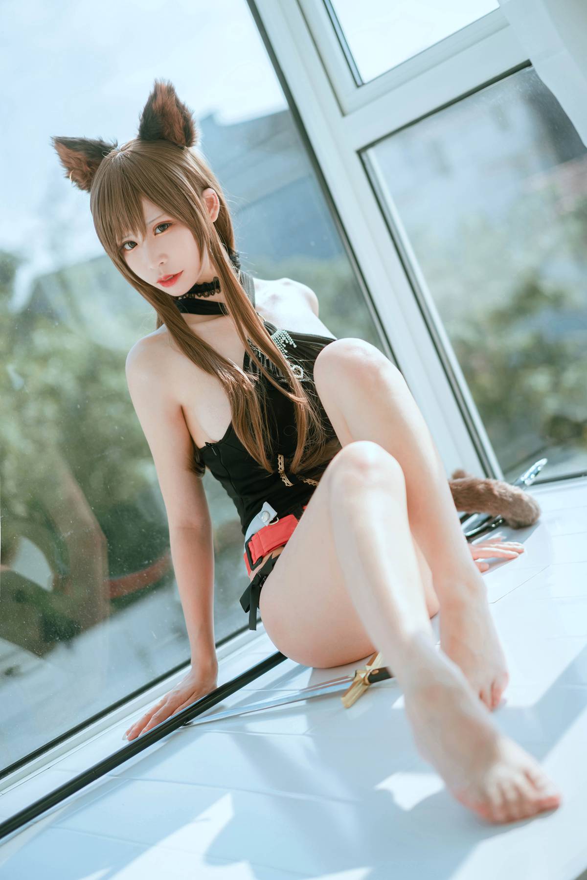 图片[2]-人气动漫Coser@爱老师_PhD 明日方舟 天火 在线浏览-萌味圈