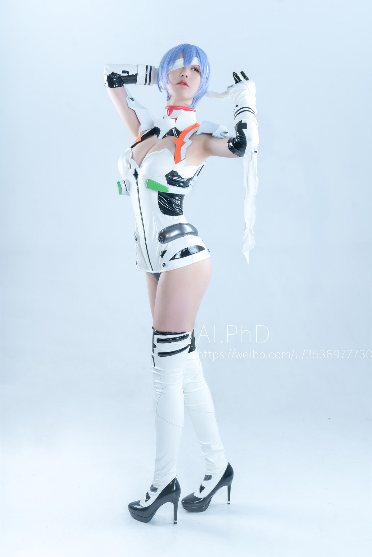 图片[2]-人气动漫Coser@爱老师_PhD 新世纪福音战士 绫波丽 在线浏览-萌味圈