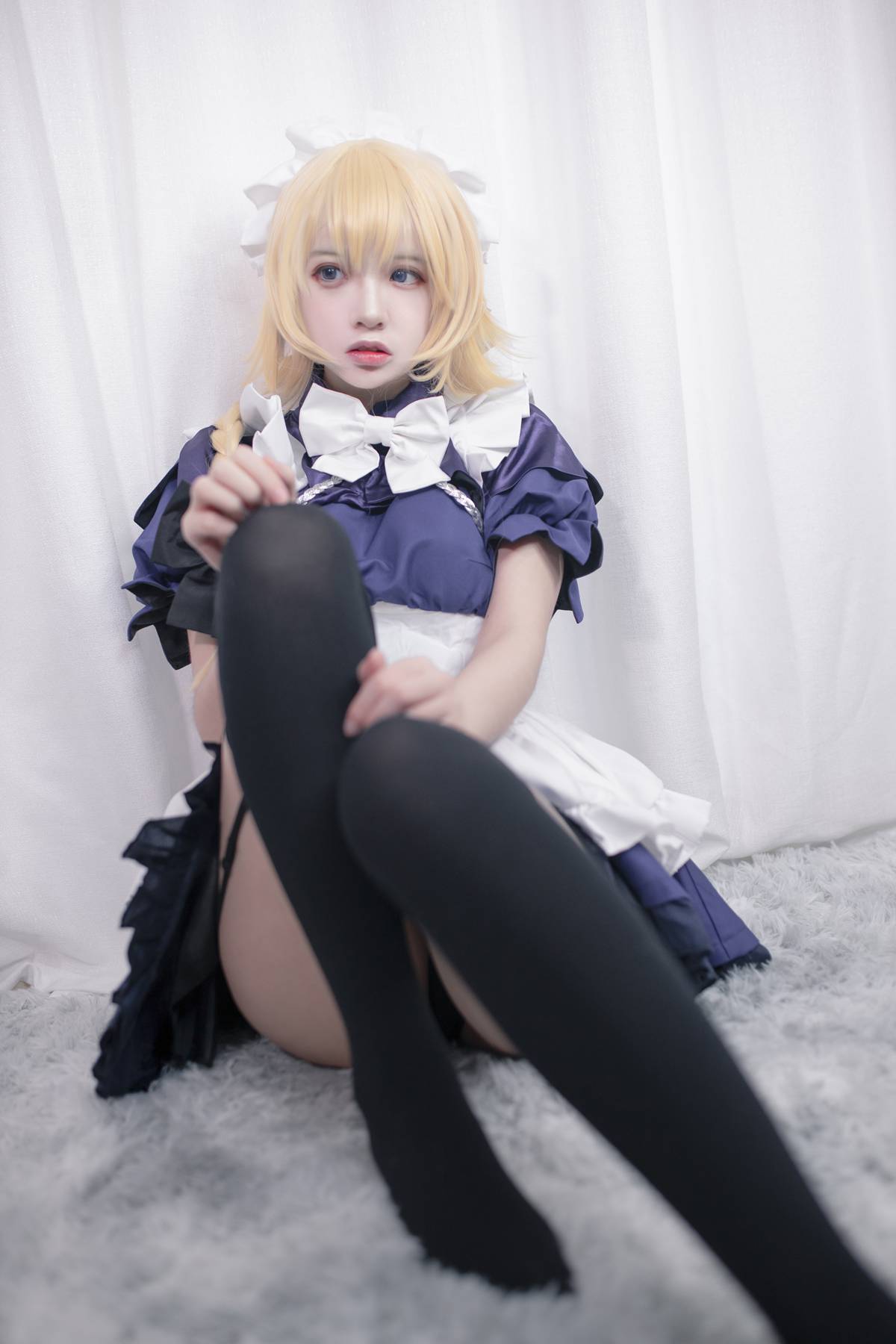 图片[2]-网红Coser@疯猫ss  贞德女仆[20P]-萌味圈