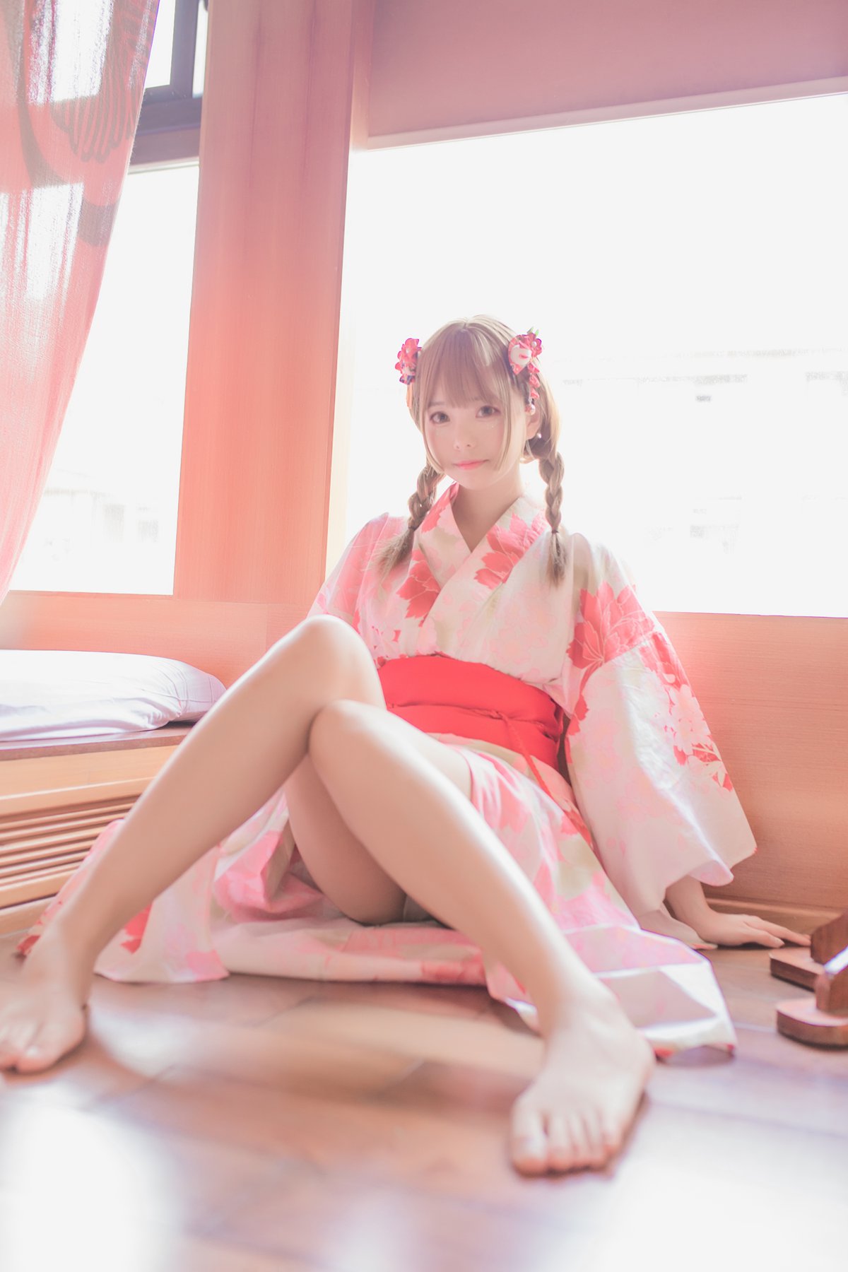 图片[2]-性感人气COSER Yoko宅夏Cos – 妹汤物语(和服) [53P]-萌味圈