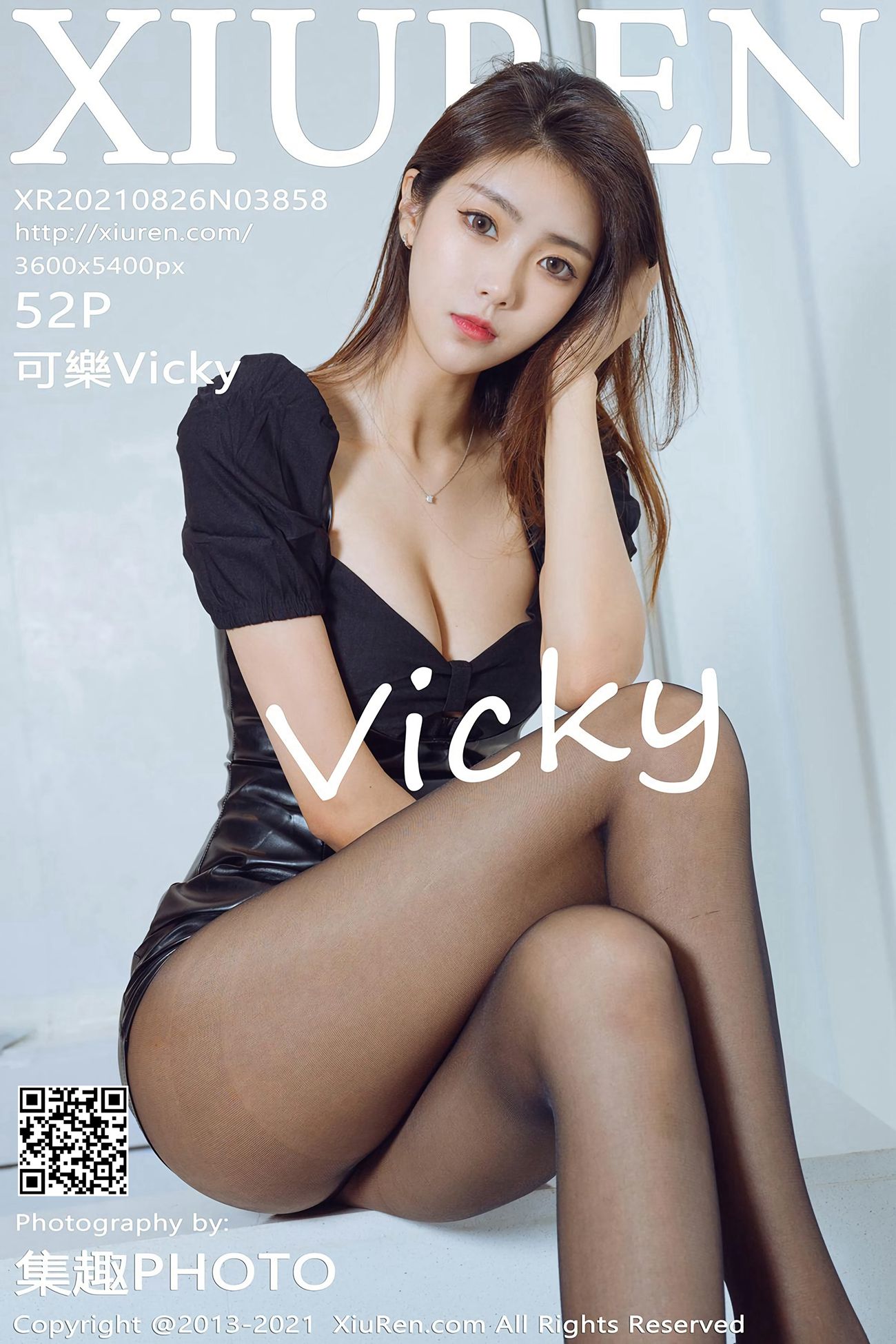 图片[2]-[Xiuren秀人网]2021.08.26 NO.3858 可樂Vicky[52+1P]-萌味圈