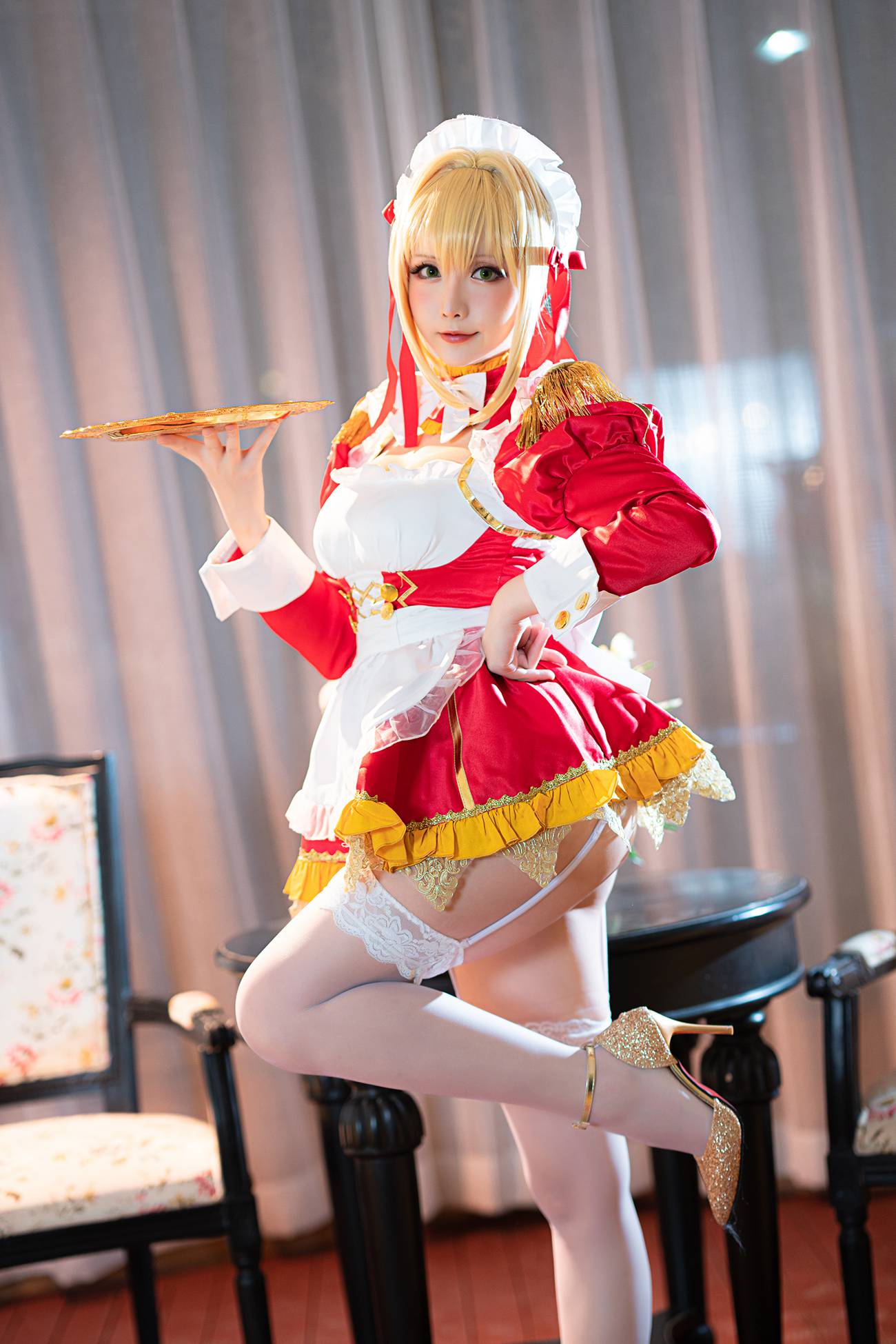 图片[2]-网紅Coser@星之迟迟 御主人様 电子图包 [30P]-萌味圈