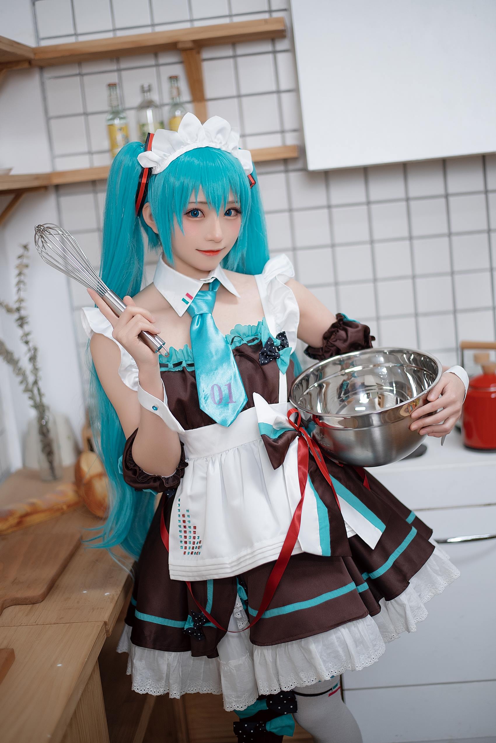 图片[2]-人气Coser@Kitaro_绮太郎 初音miku6[15P]-萌味圈